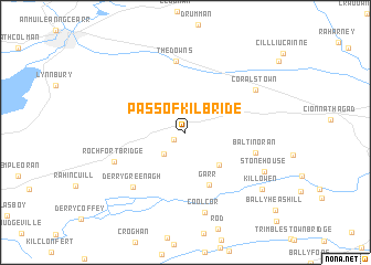 map of Pass of Kilbride