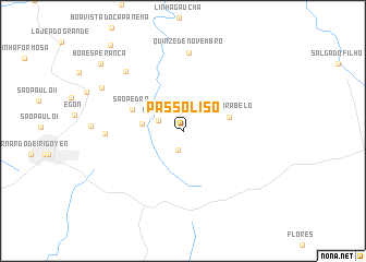 map of Passo Liso