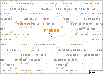 map of Passos