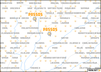 map of Passos