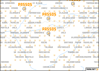 map of Passos