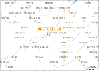 map of Pastorello