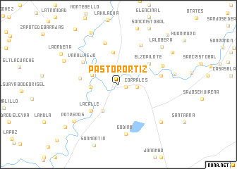 map of Pastor Ortíz
