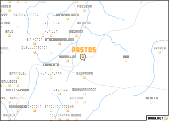 map of Pastos