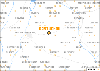 map of Pastuchov