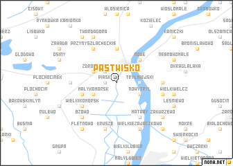 map of Pastwisko