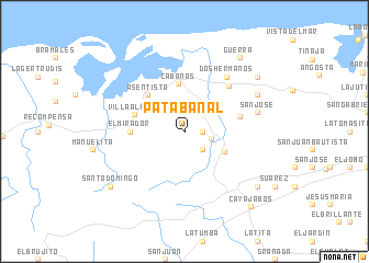 map of Patabanal