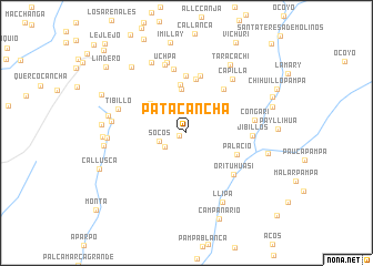 map of Patacancha