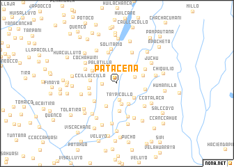 map of Pataceña