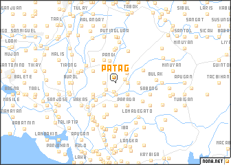 map of Patag