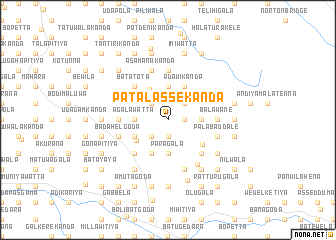 map of Patalassekanda