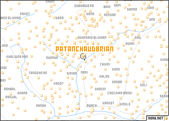 map of Patān Chaudbriān