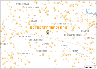 map of Patapsco Overlook
