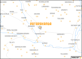 map of Patara Kanda