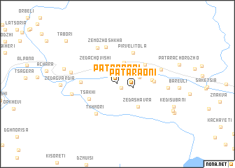 map of Patara-Oni