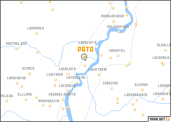 map of Patá