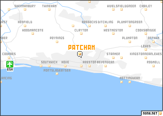 map of Patcham