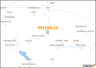 map of Paté Balga