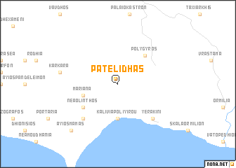 map of Patelidhás