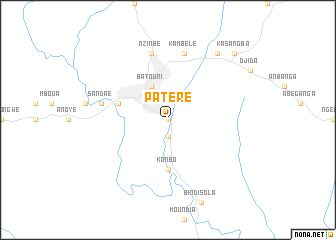 map of Patèrè