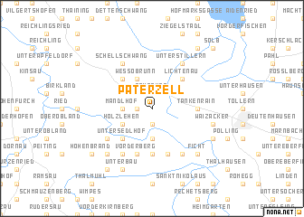 map of Paterzell