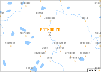 map of Pāthāriya