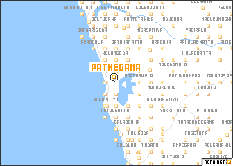 map of Pathegama