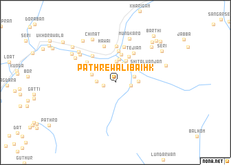 map of Pathrewāli Baihk
