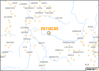 map of Patiacan