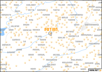 map of Patiān