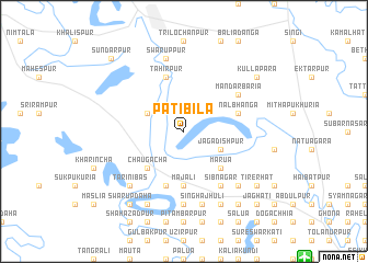 map of Pātibīla