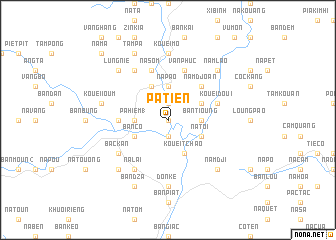 map of Pa Tien