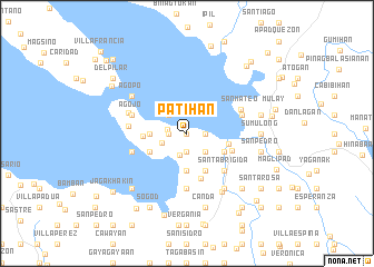 map of Patihan