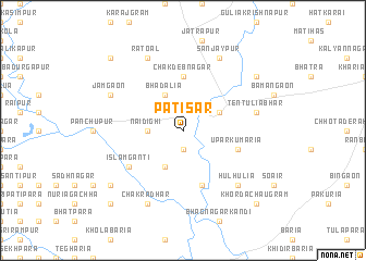 map of Pātisār