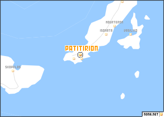 map of Patitírion