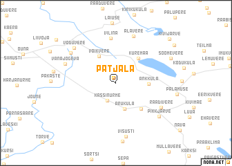 map of Patjala