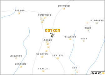 map of Patkān