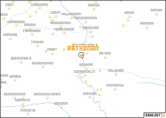 map of Patkonān