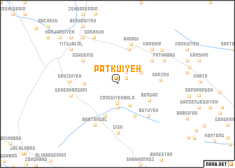 map of Patkūʼīyeh