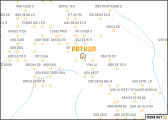 map of Patkūn