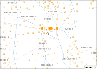 map of Patliwāla