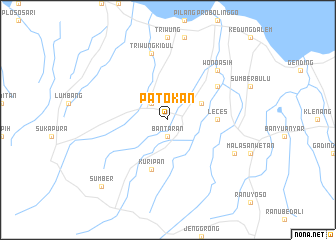 map of Patokan