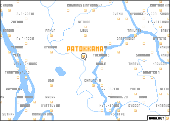 map of Patokkama