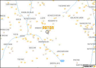 map of Patón
