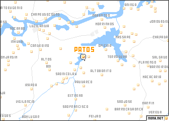 map of Patos