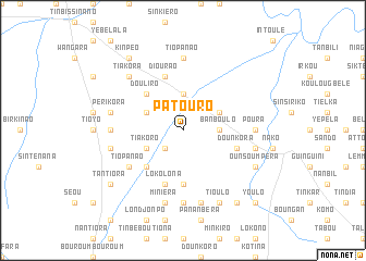 map of Patouro