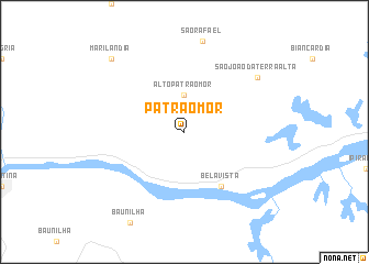 map of Patrão Mor