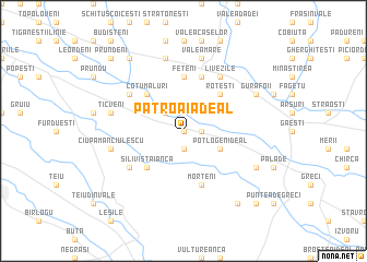 map of Pătroaia Deal