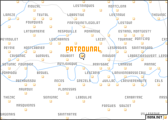 map of Patrounal