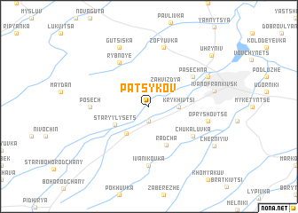 map of Patsykov